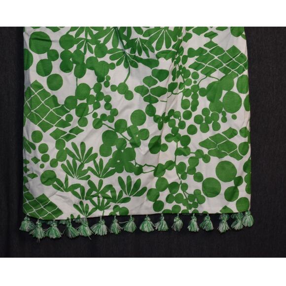 Trina Turk Women's 8 Encantader Shift Dress Green Plant Pattern Floral - Picture 3 of 12